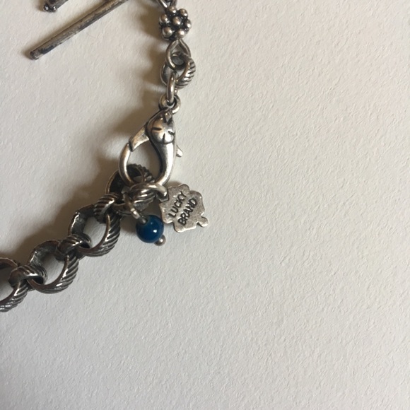 Lucky Brand Silver Cross Bracelet - Picture 4 of 4